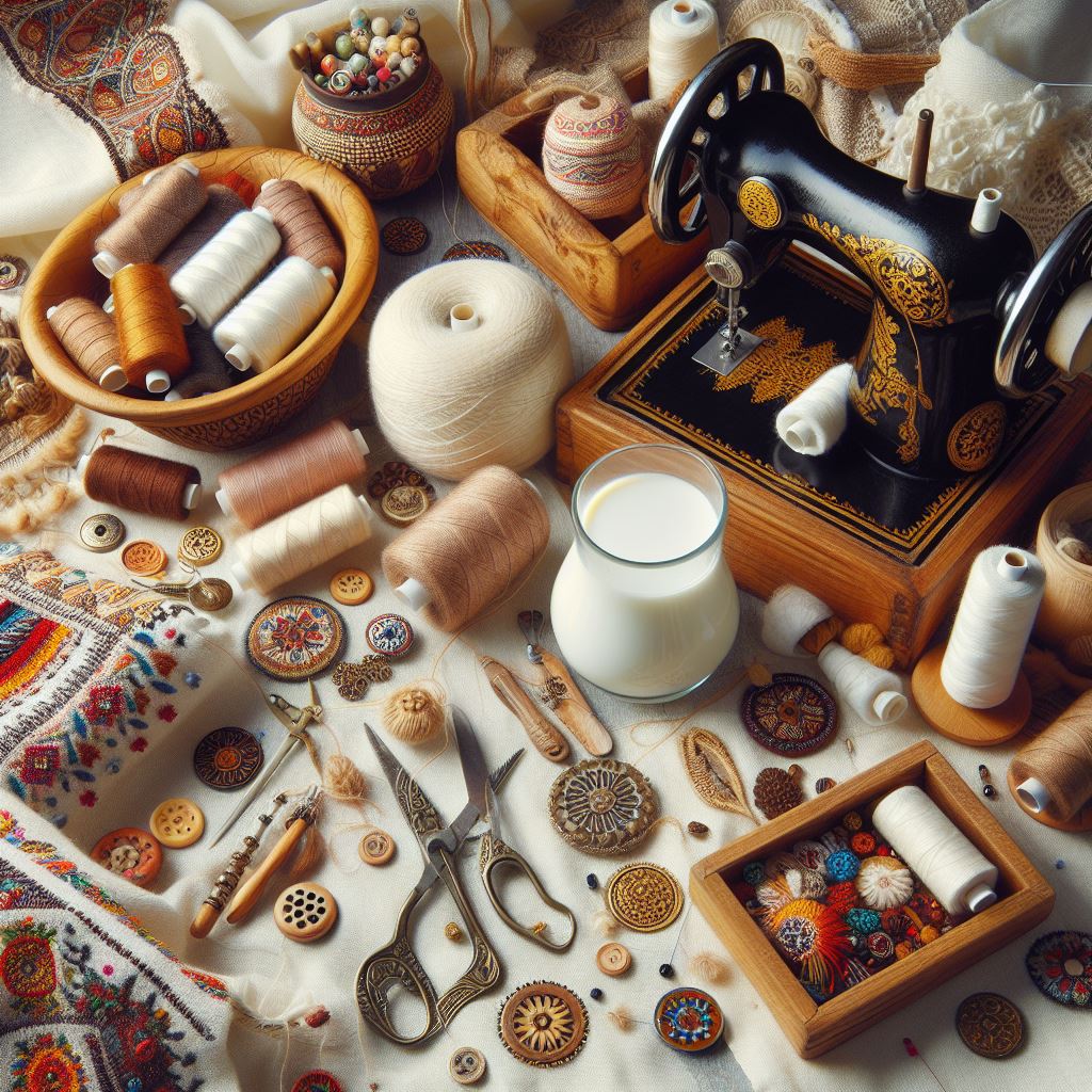Традиционные швейные техники разных народов мира фотография
