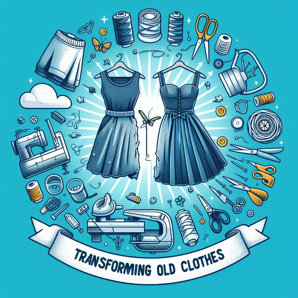 Преобразование старой одежды с помощью шитья: Советы и техники  изображение